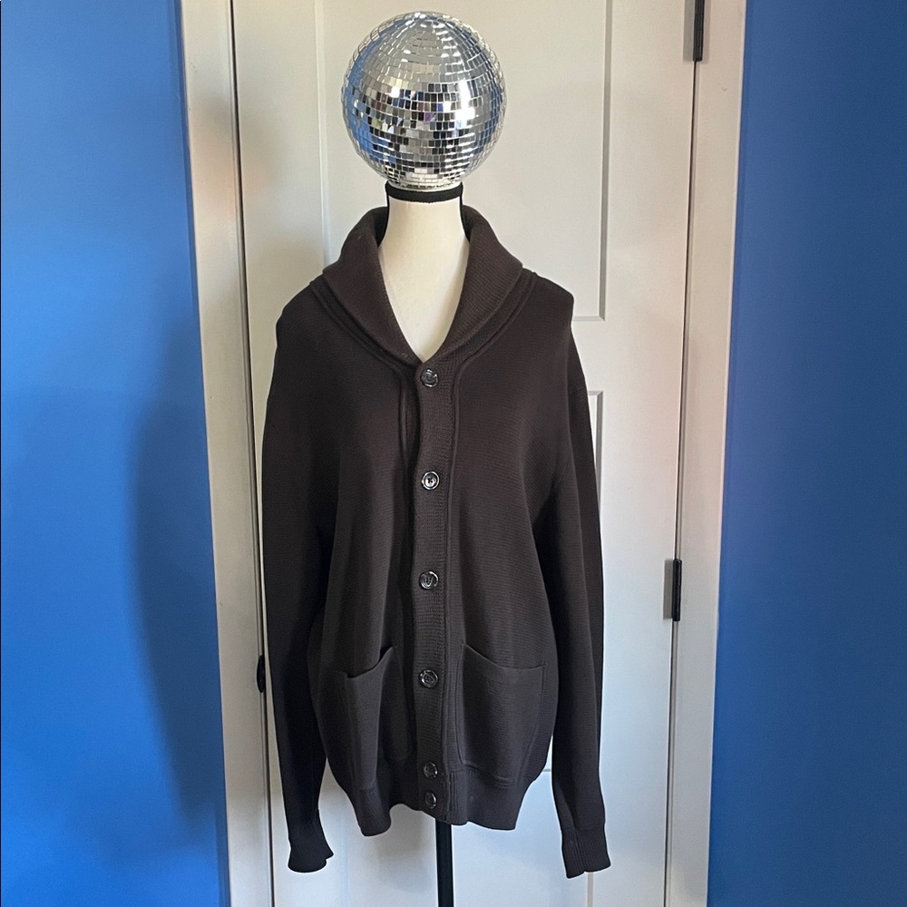 Daniel Cremieux Brown Cardigan Sweater